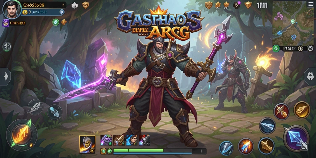 Tampilan gameplay GAS138 menunjukkan aksi pertempuran mendebarkan dengan karakter yang beragam.