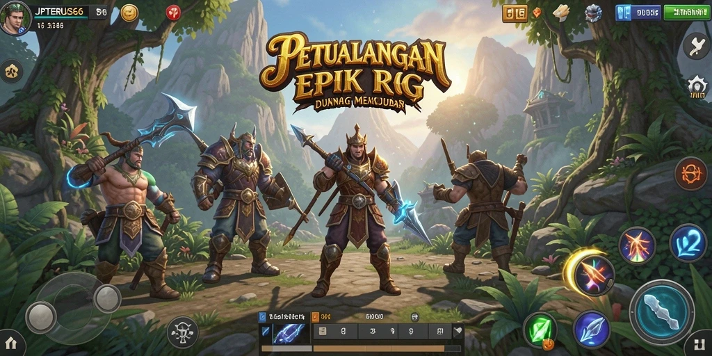 Tangkapan layar gameplay <strong>JPTERUS66</strong> menunjukkan aksi pertempuran yang seru dan menarik.