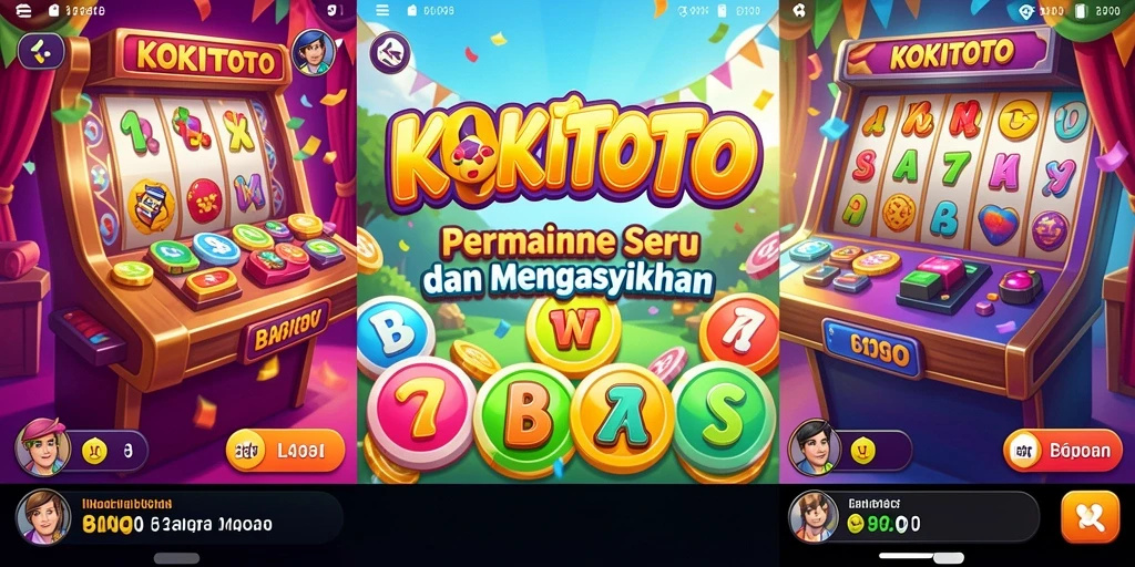 Gameplay seru Bingo di KOKITOTO dengan grafis menawan.